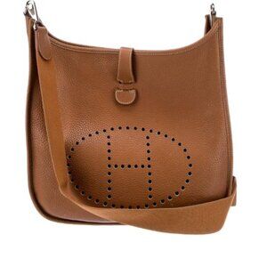 Hermes Evelyne III Clemence GM Brown